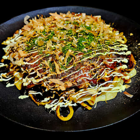モダン焼き｜西宮市・甲子園綱引町でお好み焼きのテイクアウトとデリバリーならお好み焼き照